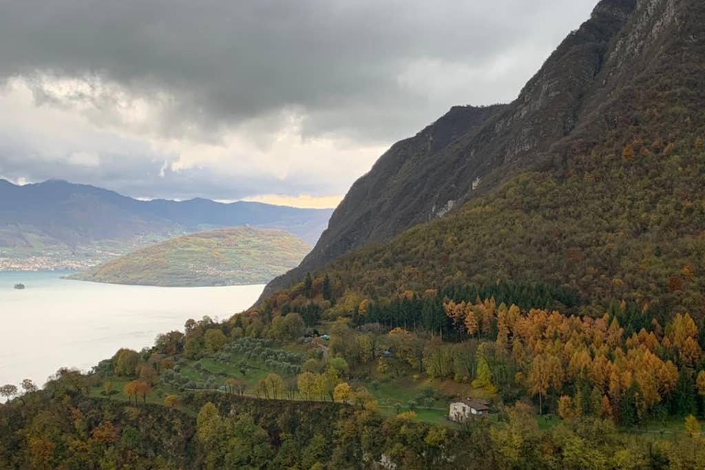 Cozy House On Iseo Lake Fonteno Екстериор снимка